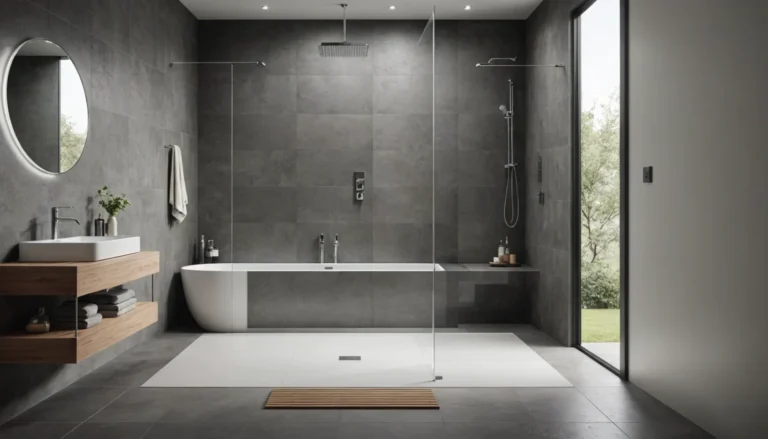 receveur extra plat