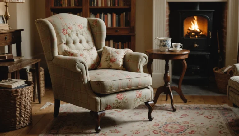 fauteuil style anglais cottage