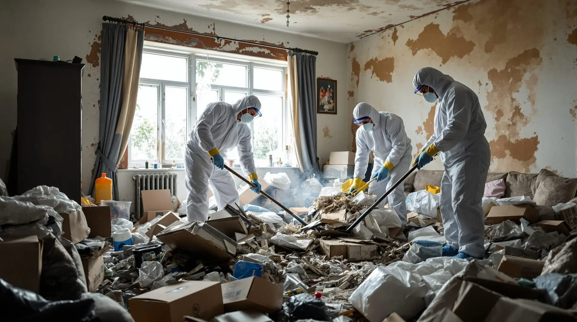 Comment procéder au débarras d’un logement insalubre en toute sécurité ?