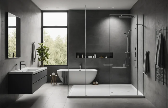 receveur extra plat