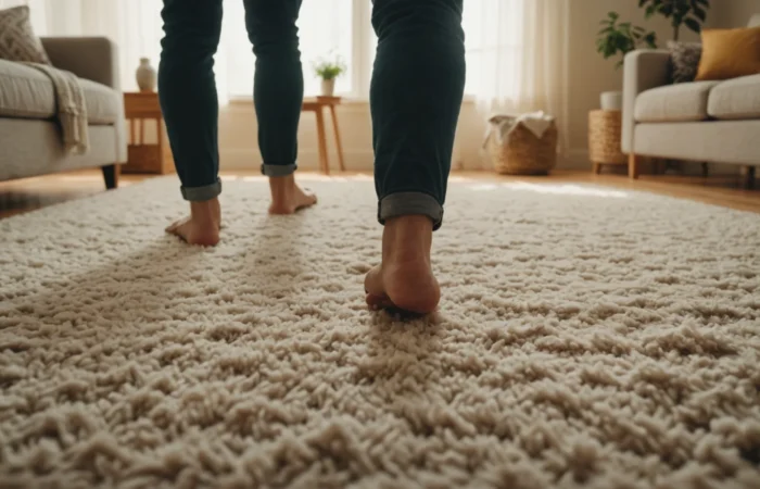 rendre un tapis de nouveau moelleux
