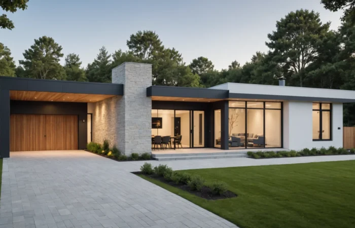 facade maison plain pied