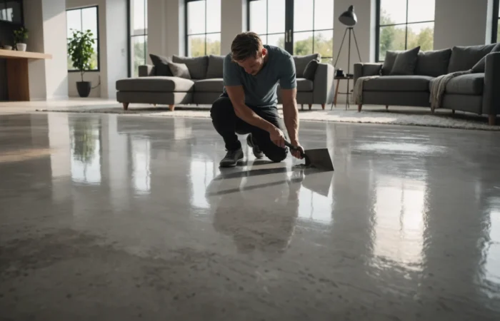 comment faire un beton cire